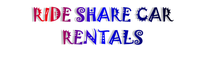 RIDE SHARE CAR RENTALS